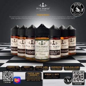 FIVE PAWNS ORIGINAL SERIES FREEBASE 60ML