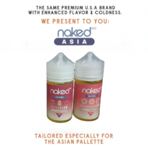 NAKED100 ASIA EDITION (Lavaflow, Hawaiian Pog) 60ML FREEBASE - HyperVape NAKED100 ASIA EDITION (Lavaflow, Hawaiian Pog) 60ML FREEBASE - HyperVape
